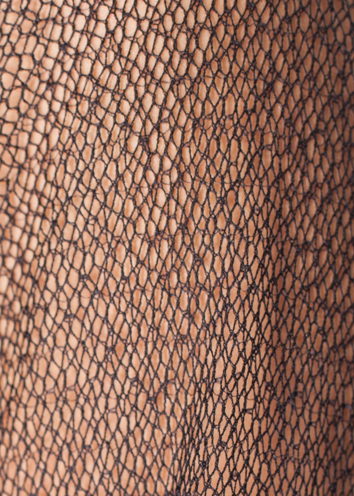 Netzkleid in Schwarz