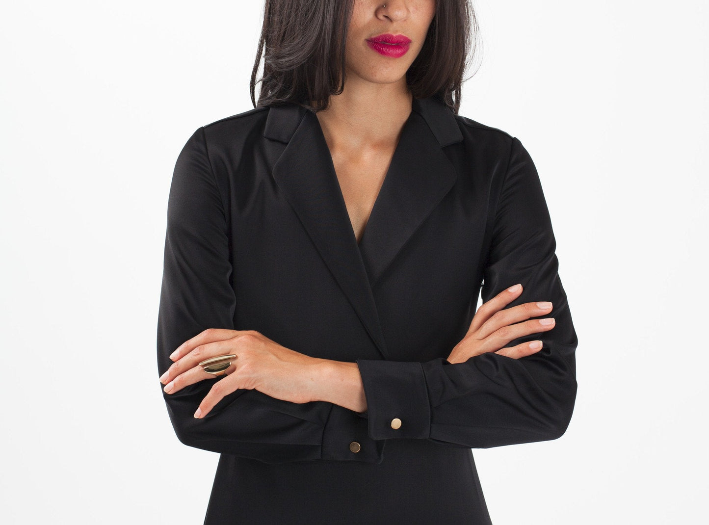 Surplice-Kleid