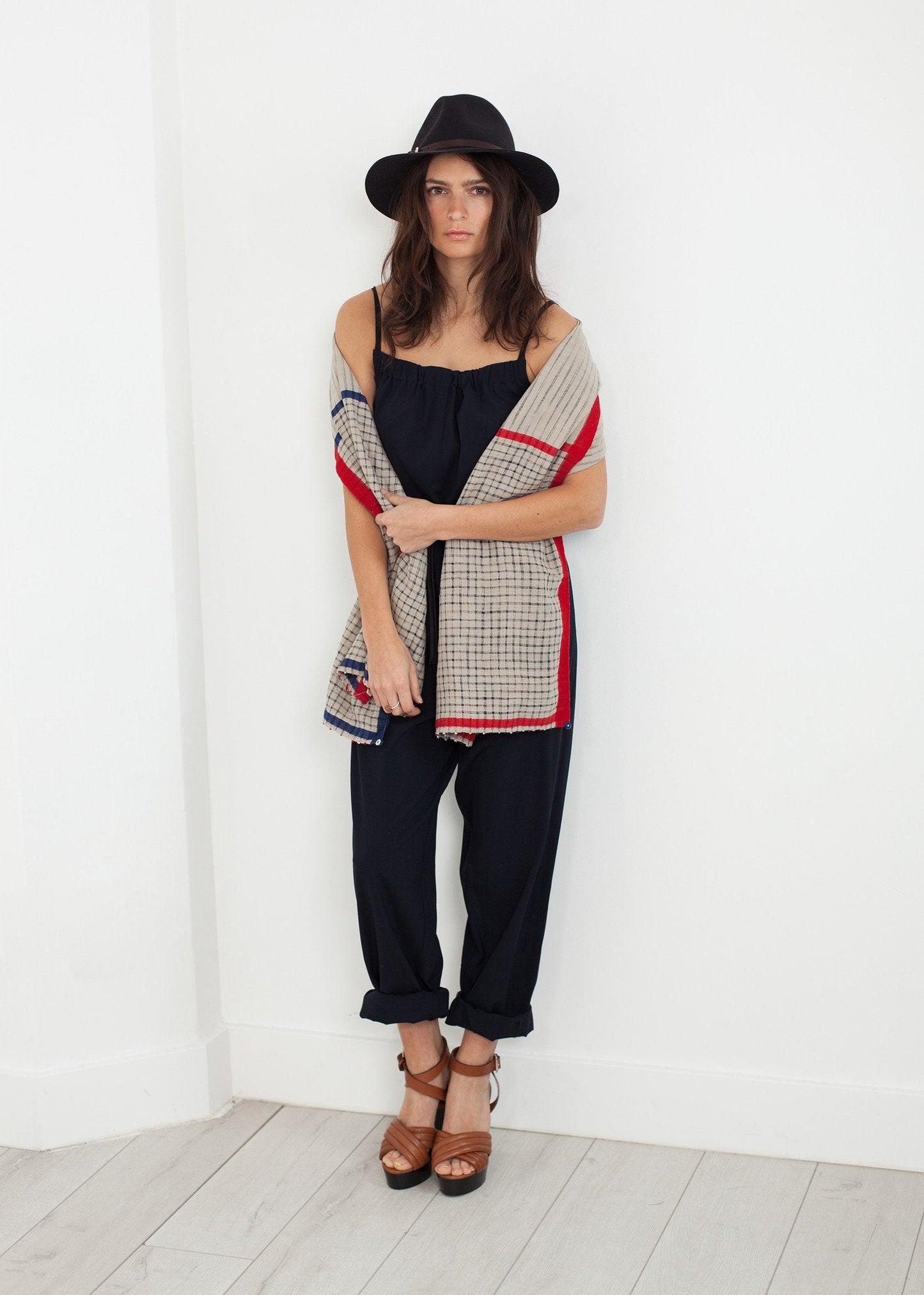 Ärmelloser Overall in Navy