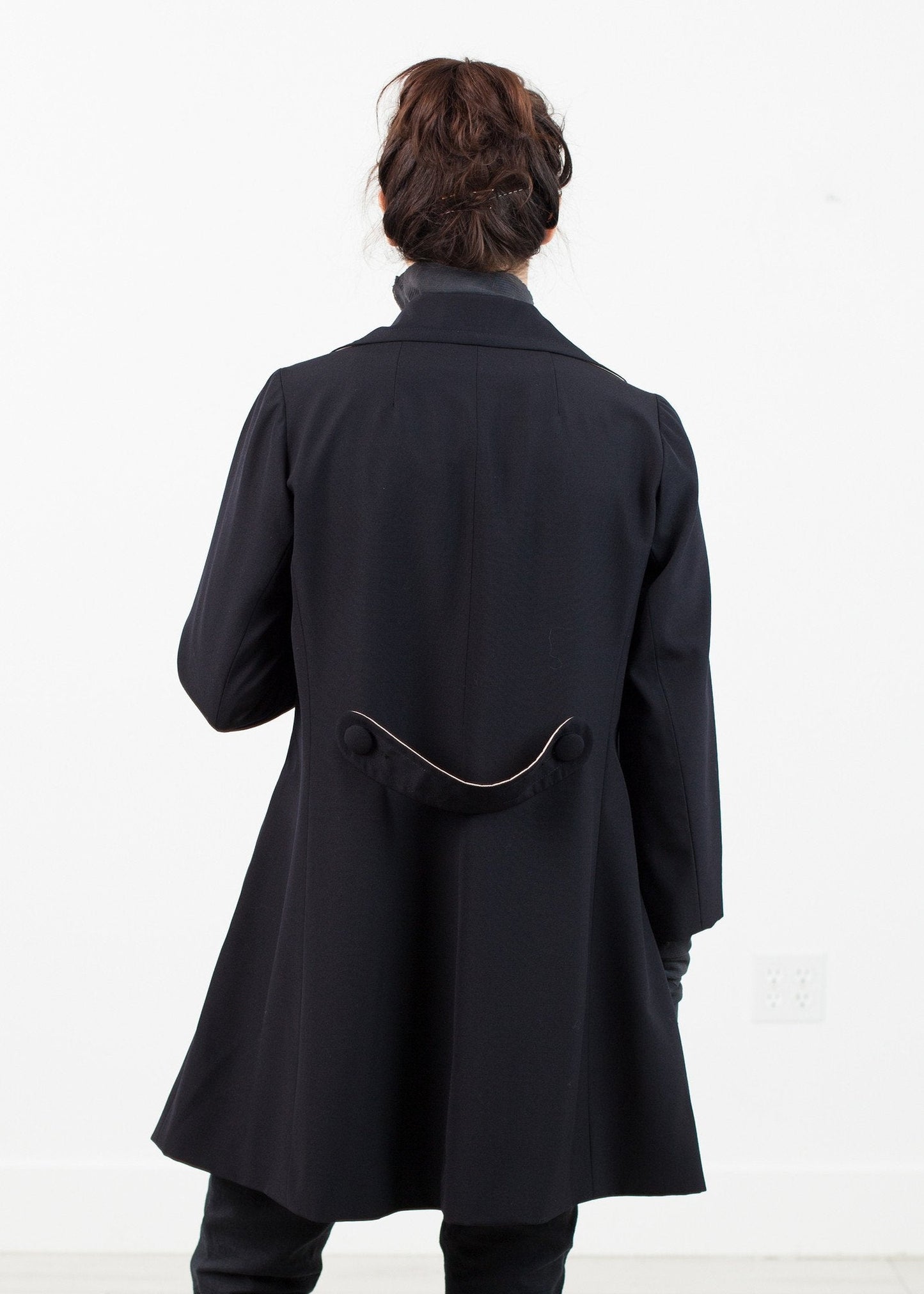 Tagesmantel in Navy