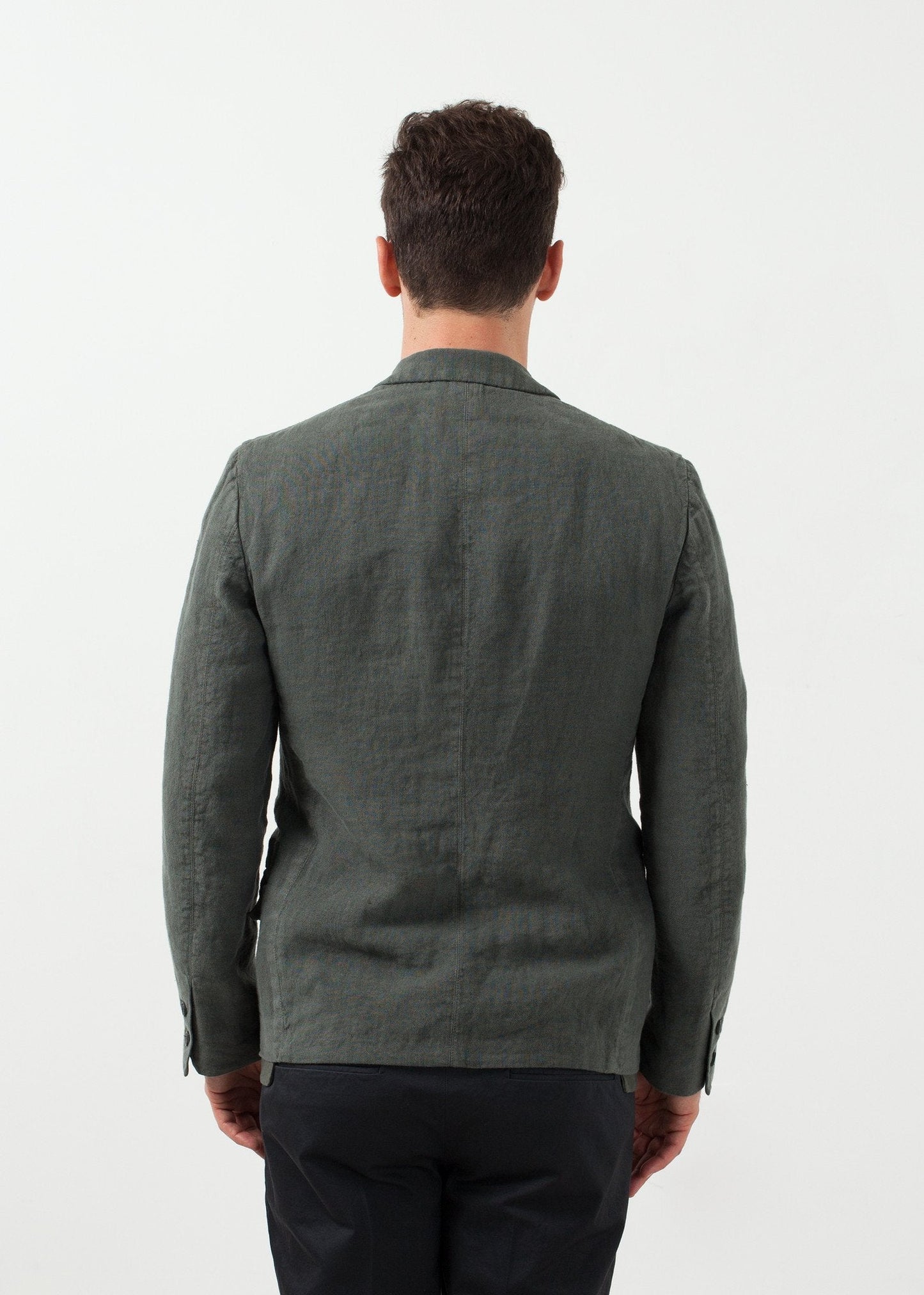 Baumwoll-Blazer mit fünf Knöpfen