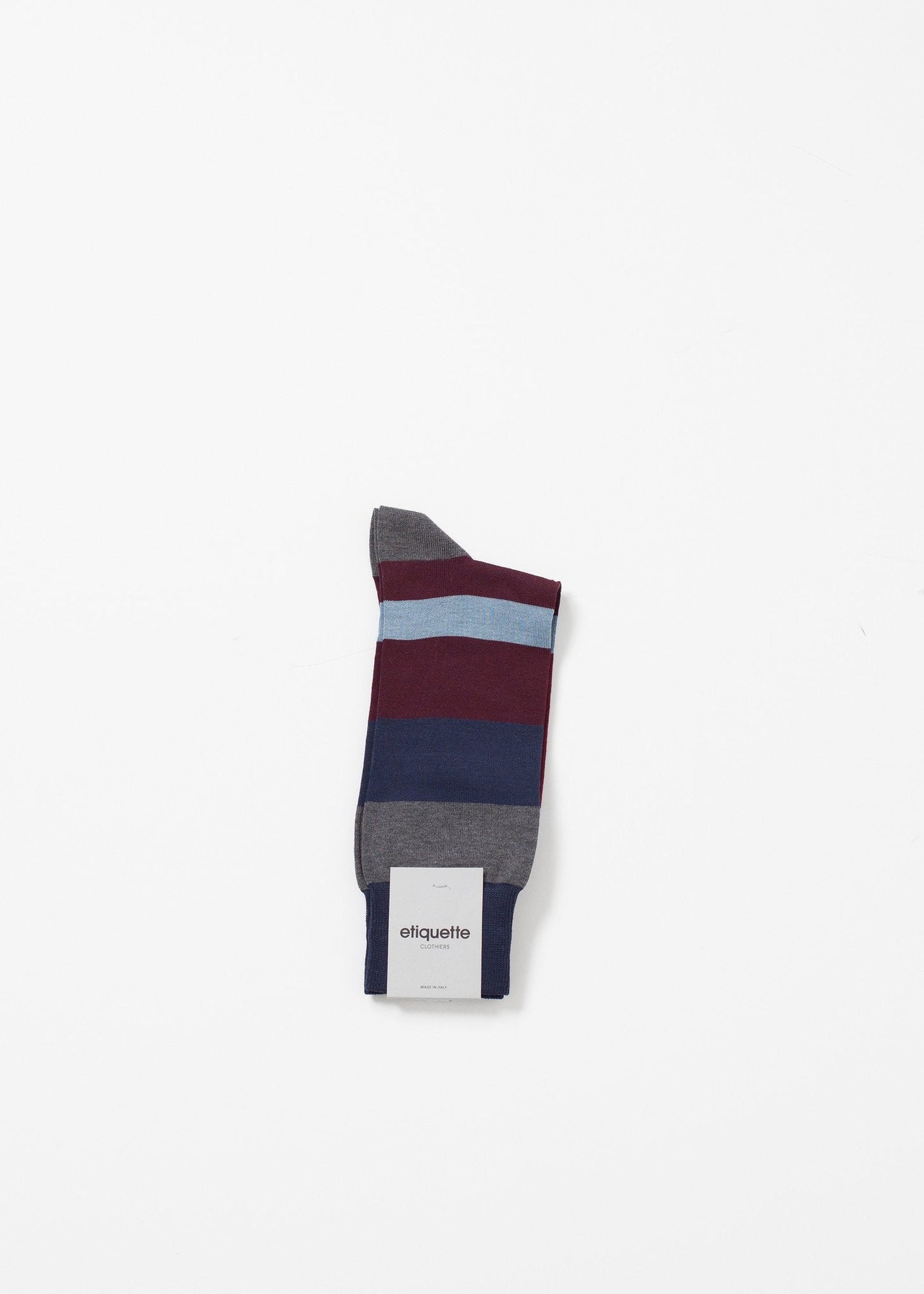 Socke mit London-Streifen