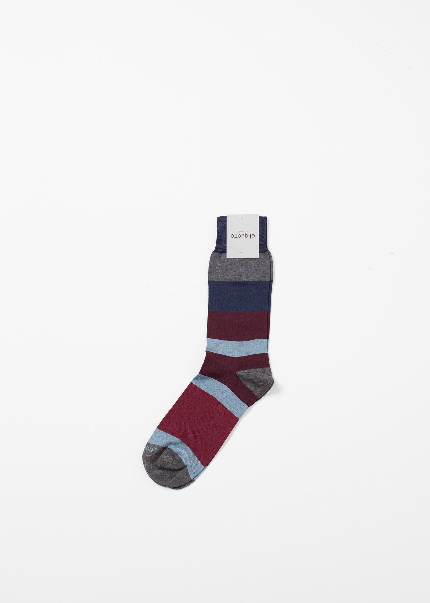 Socke mit London-Streifen