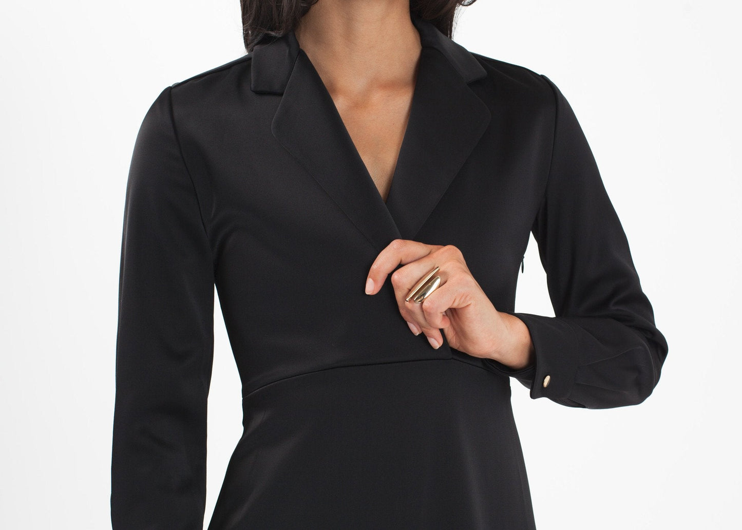 Surplice-Kleid