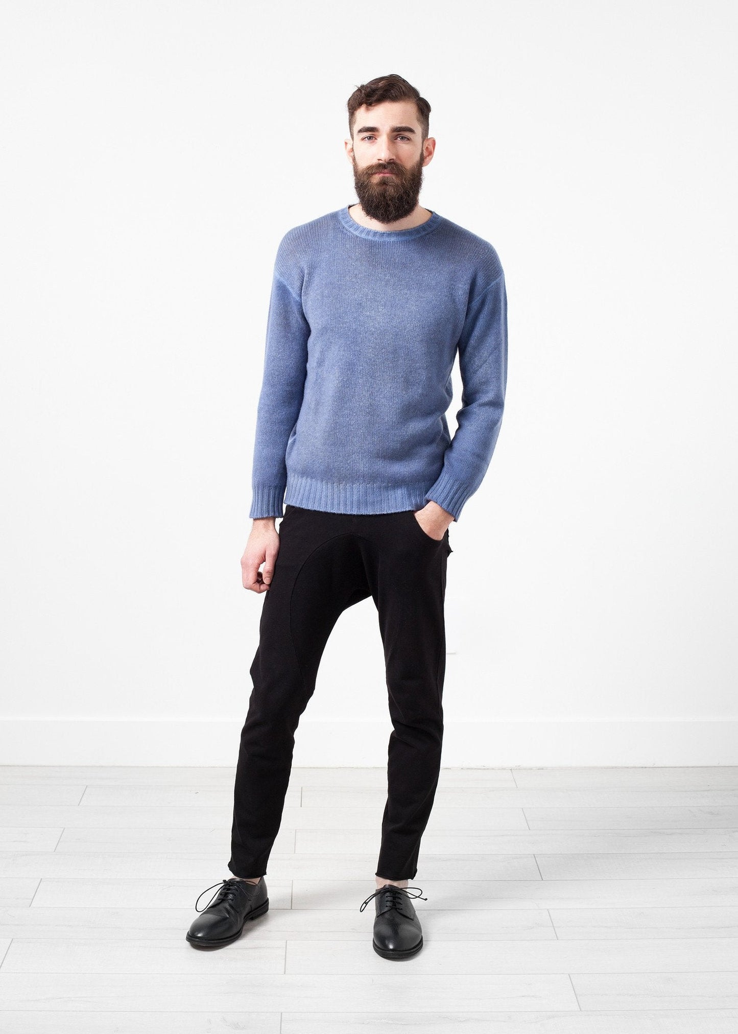 Gestrickter Kaschmirpullover